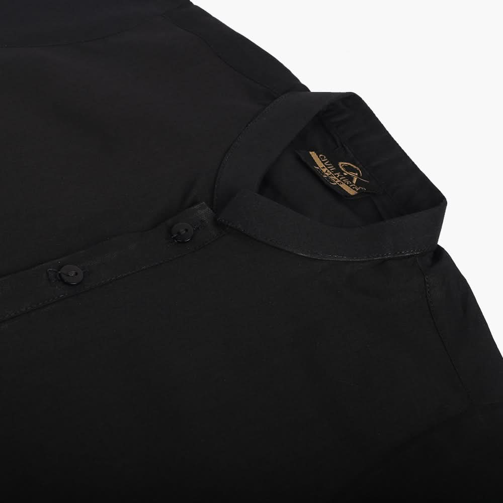 Boys Shalwar Suit - Black, Boys Shalwar Kameez, Chase Value, Chase Value