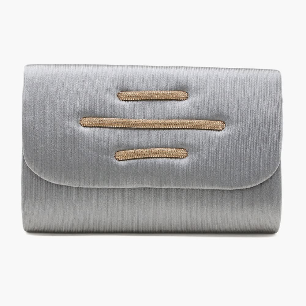 Women's Clutch - Grey, Women Clutches, Chase Value, Chase Value