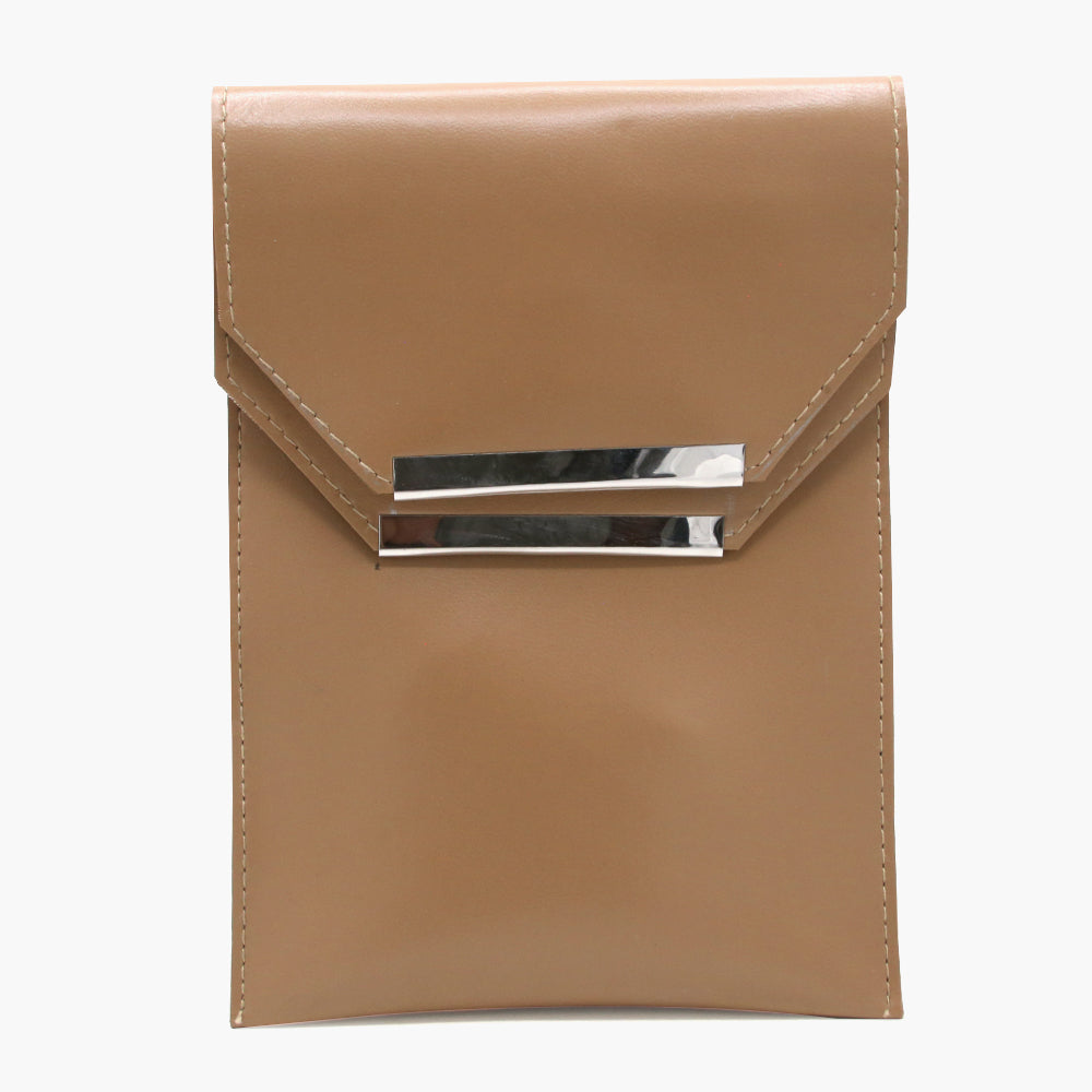 Women's Mobile Shoulder Bag - Brown, Women Bags, Chase Value, Chase Value