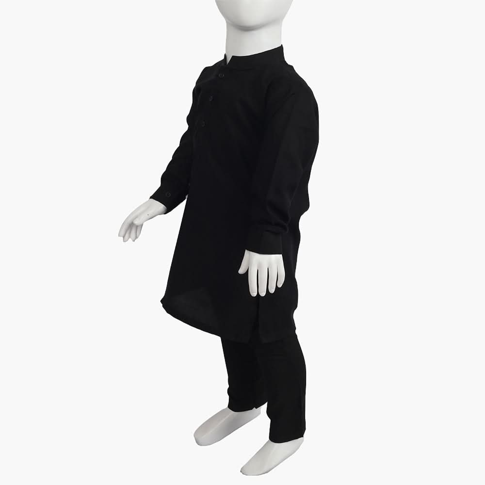 Boys Shalwar Suit - Black, Boys Shalwar Kameez, Chase Value, Chase Value