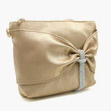 Women's Shoulder Bag - Golden, Women Bags, Chase Value, Chase Value