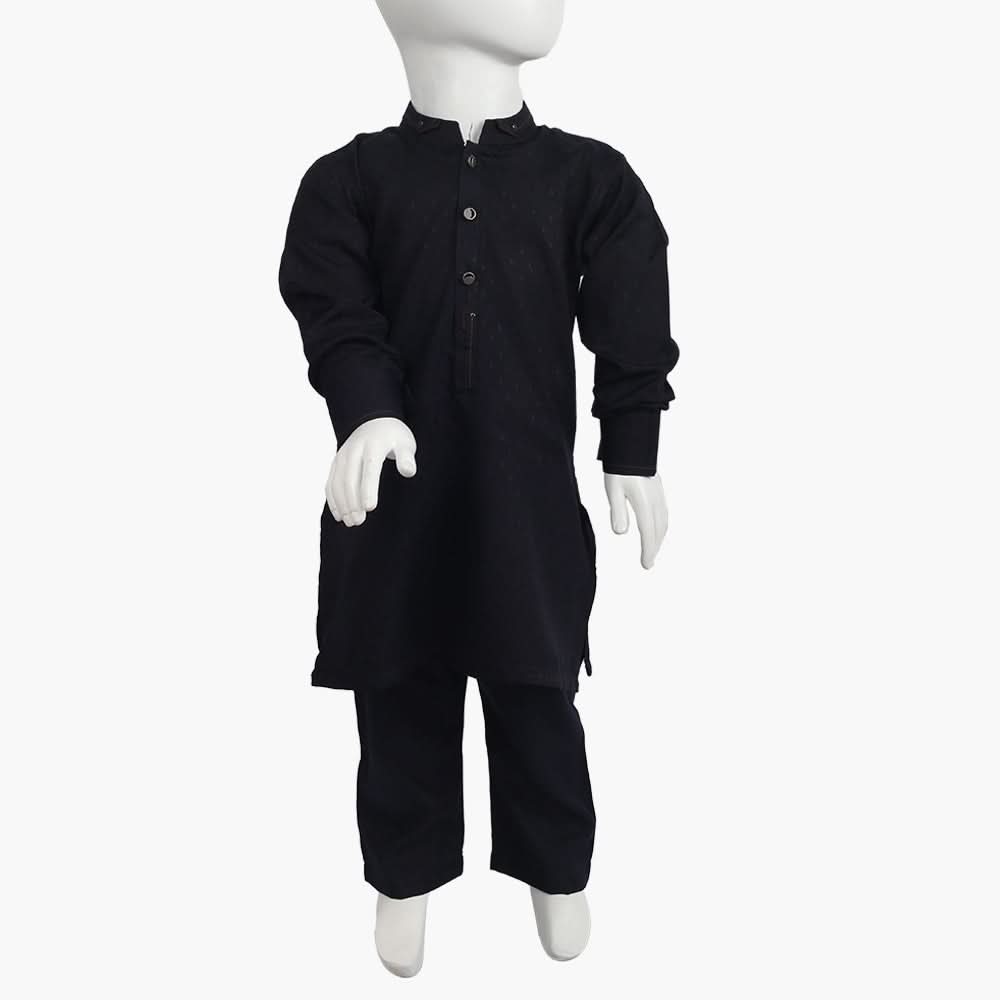 Boys Shalwar Suit - Black, Boys Shalwar Kameez, Chase Value, Chase Value