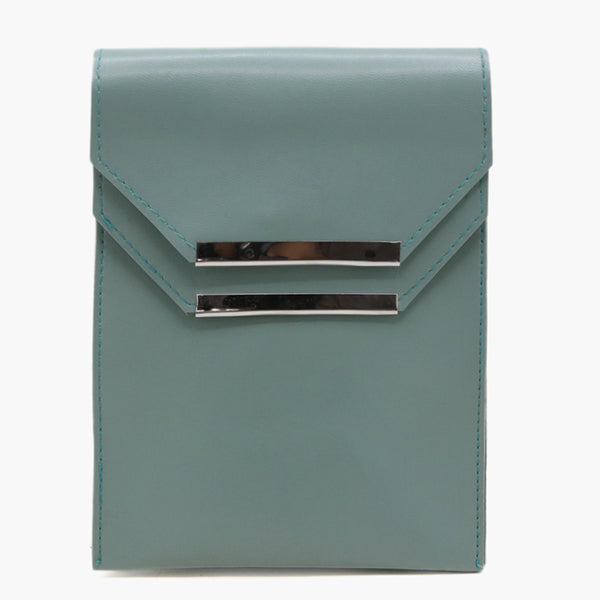 Women's Mobile Shoulder Bag - Sea Green, Women Bags, Chase Value, Chase Value