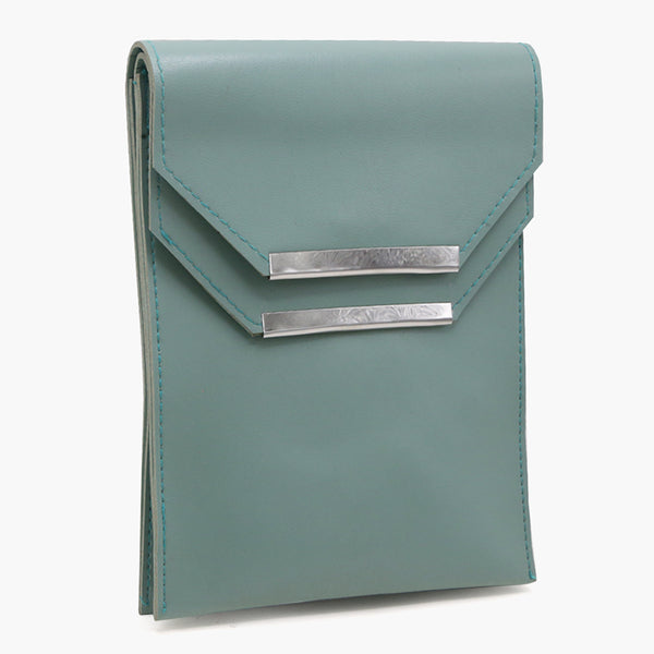 Women's Mobile Shoulder Bag - Sea Green, Women Bags, Chase Value, Chase Value