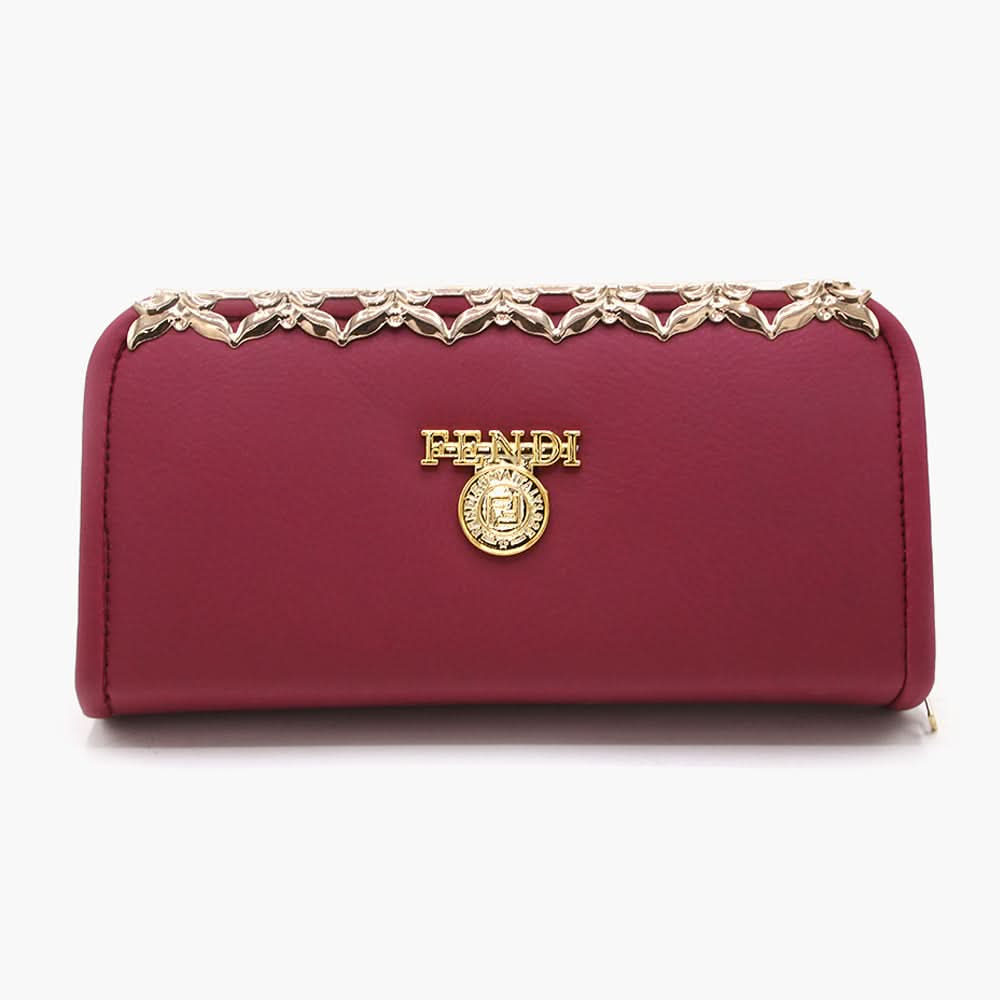 Women's Wallet - Maroon, Women Wallets, Chase Value, Chase Value