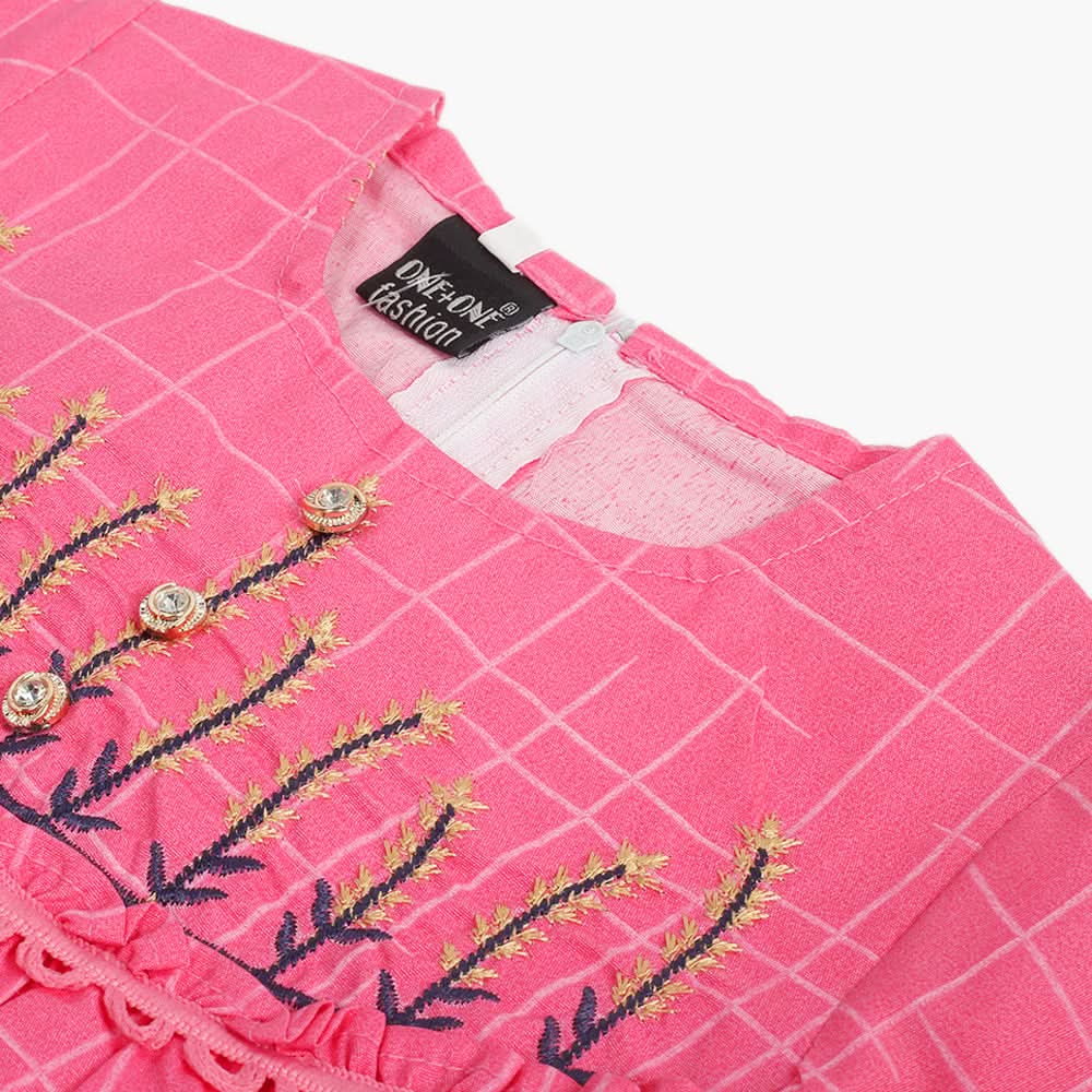 Girls Tights Suit - Pink, Girls Suits, Chase Value, Chase Value