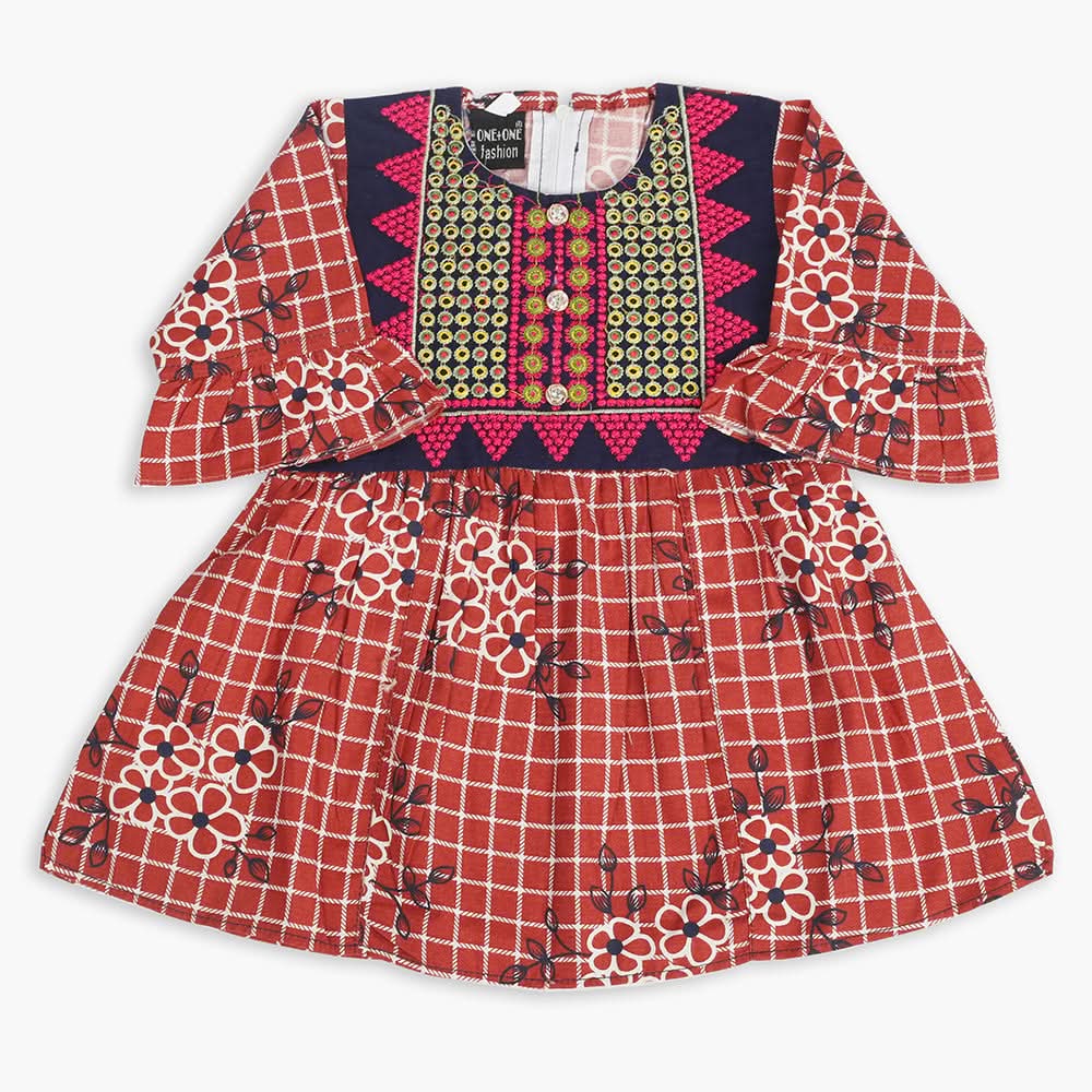 Girls Tights Suit - Rust, Girls Suits, Chase Value, Chase Value