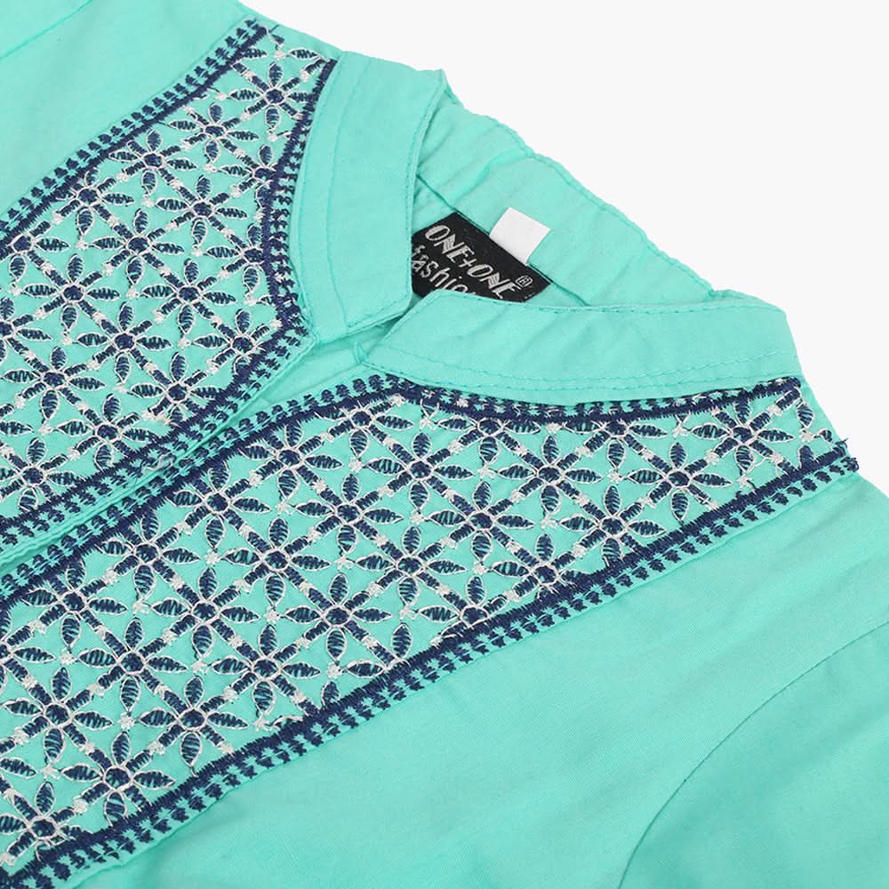 Girls Tights Suit - Sea Green, Girls Suits, Chase Value, Chase Value