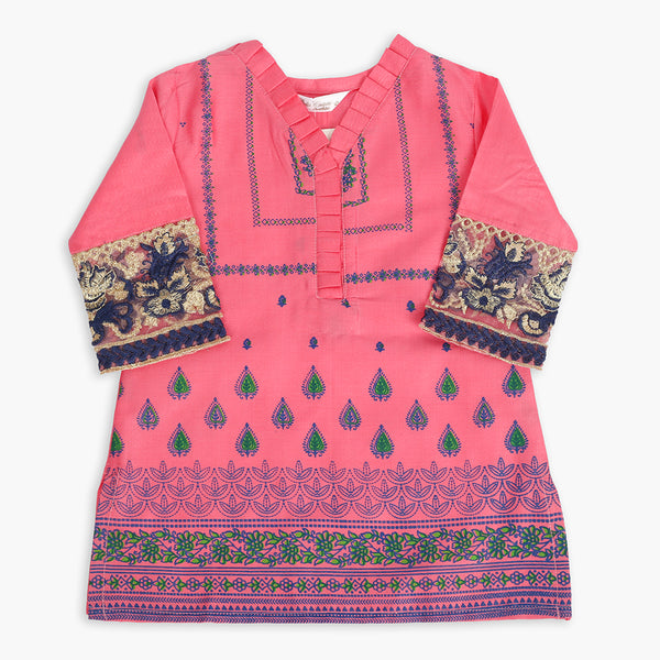 Girls Shalwar Suit - Pink, Girls Suits, Chase Value, Chase Value