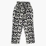 Girls Printed Pant - Black, Girls Pants & Capri, Chase Value, Chase Value