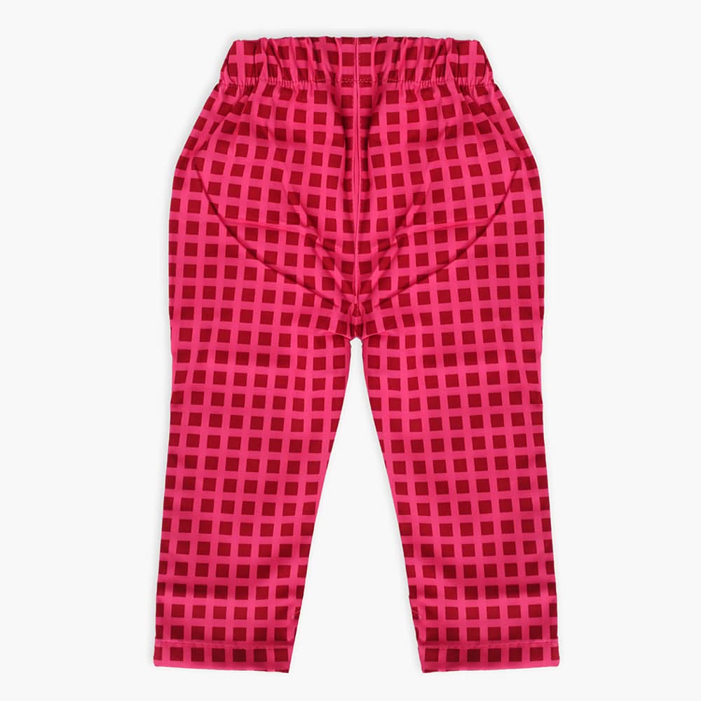 Girls Printed Pant - Pink, Girls Pants & Capri, Chase Value, Chase Value