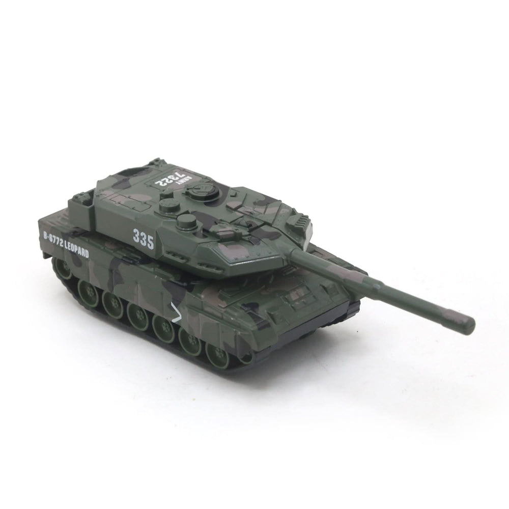 Pullback Power Army Tank, Forest Camo - Olive, Die-cast Model Car, Chase Value, Chase Value
