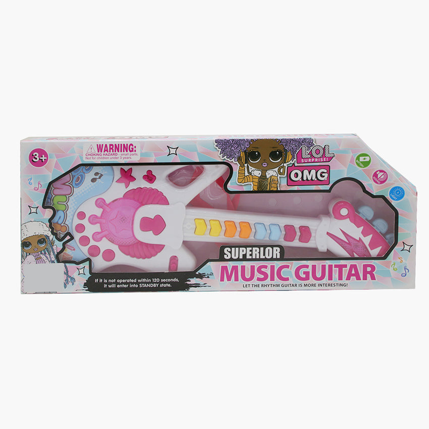 Guitar - White, Musical Toys, Chase Value, Chase Value