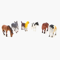 Farm Animal Pack of 6 - Multi Color, Animal Toys, Chase Value, Chase Value