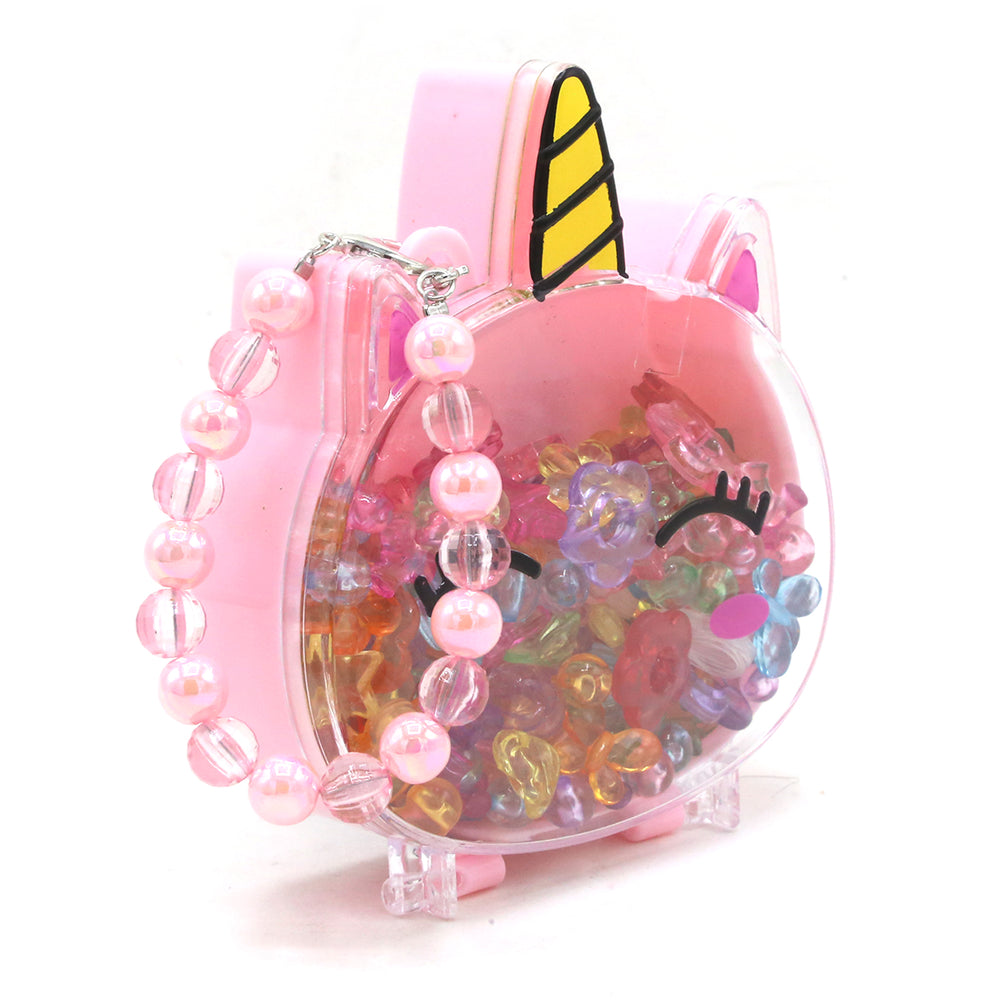 DIY Unicorn Jewelry Kit For Girls - Pink, Girls Jewellery Sets, Chase Value, Chase Value