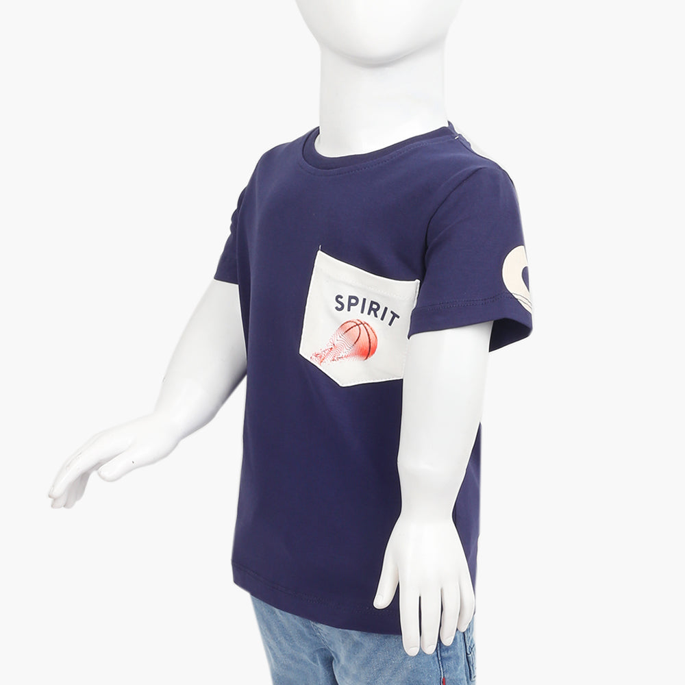 Eminent Boys T-Shirt - Navy Blue, Boys T-Shirts, Eminent, Chase Value
