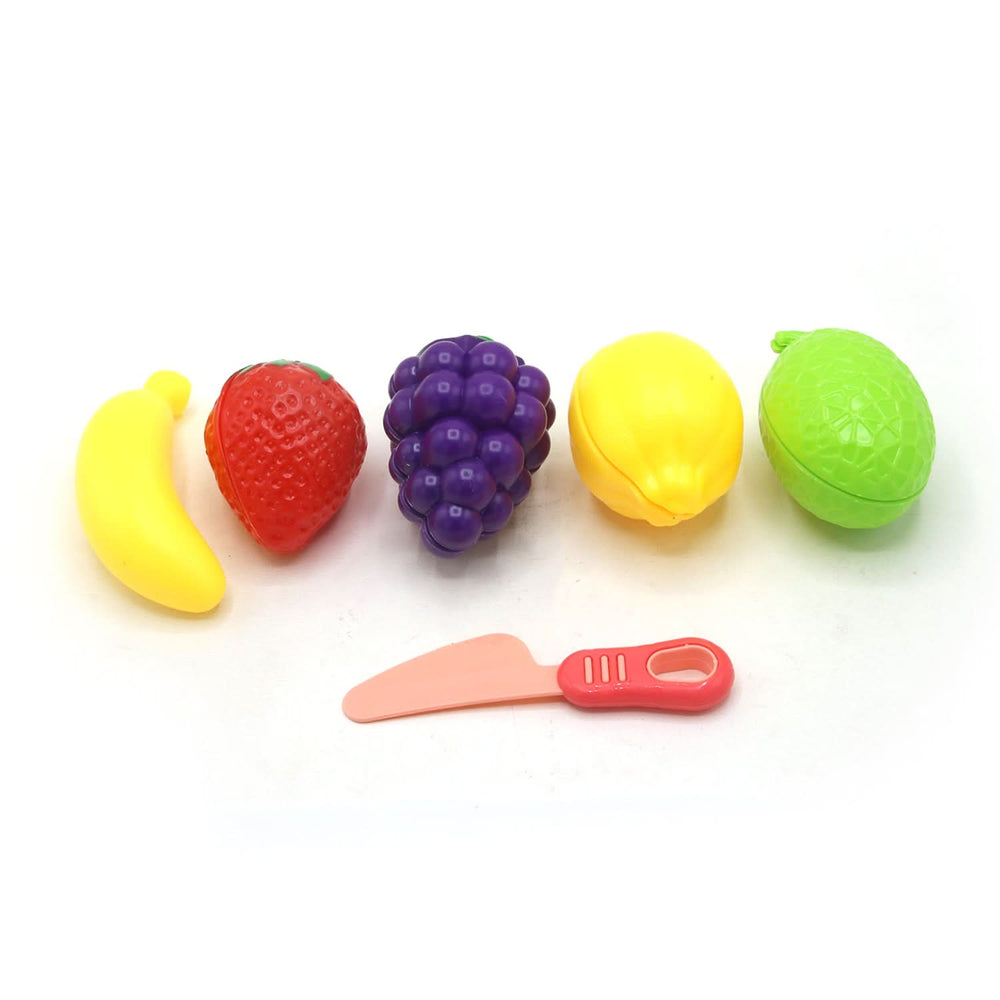 Cutting Fruit Set - Multi Color - Multi Color, Kids Cosmetic & Kitchen Sets, Chase Value, Chase Value