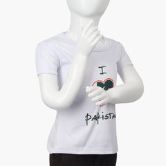 Boys Azadi T-Shirt - White, Boys T-Shirts, Chase Value, Chase Value