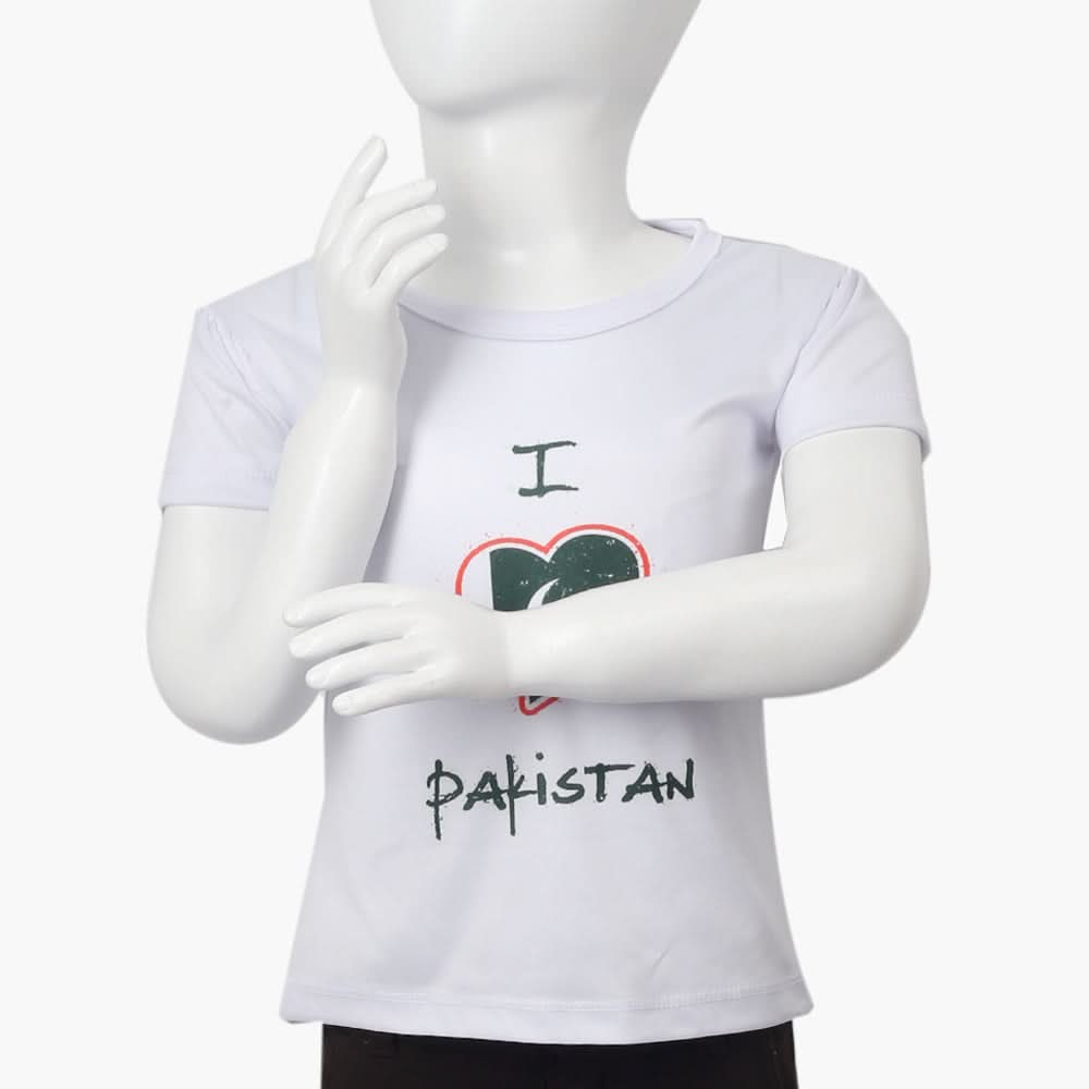 Boys Azadi T-Shirt - White, Boys T-Shirts, Chase Value, Chase Value