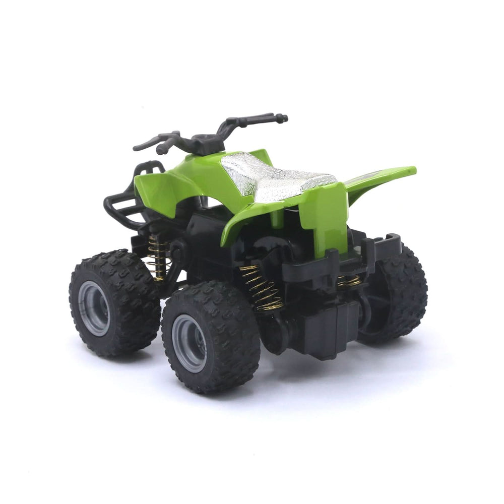 Motorcycle Friction Stunt Counter - Green, Die-cast Model Car, Chase Value, Chase Value