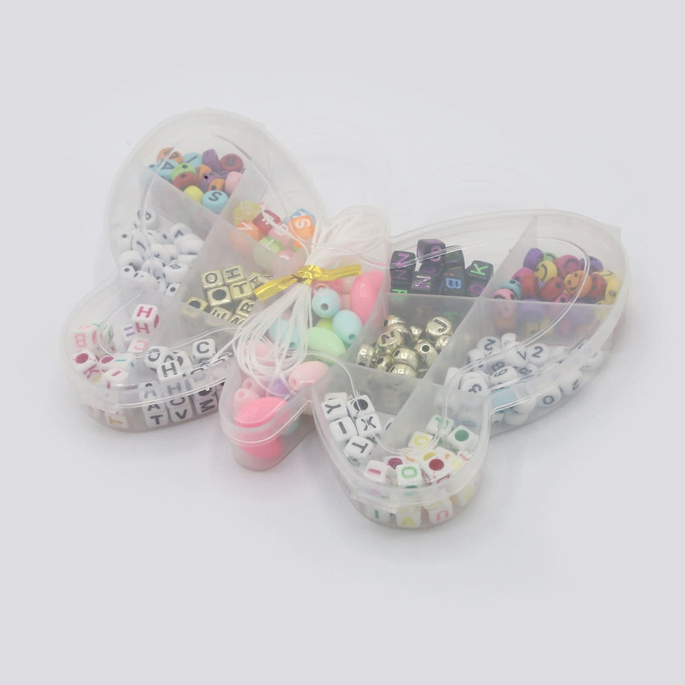 DIY Art Butterfly Bead Set - Multi-Color, Kids Blocks & Building Toys, Chase Value, Chase Value