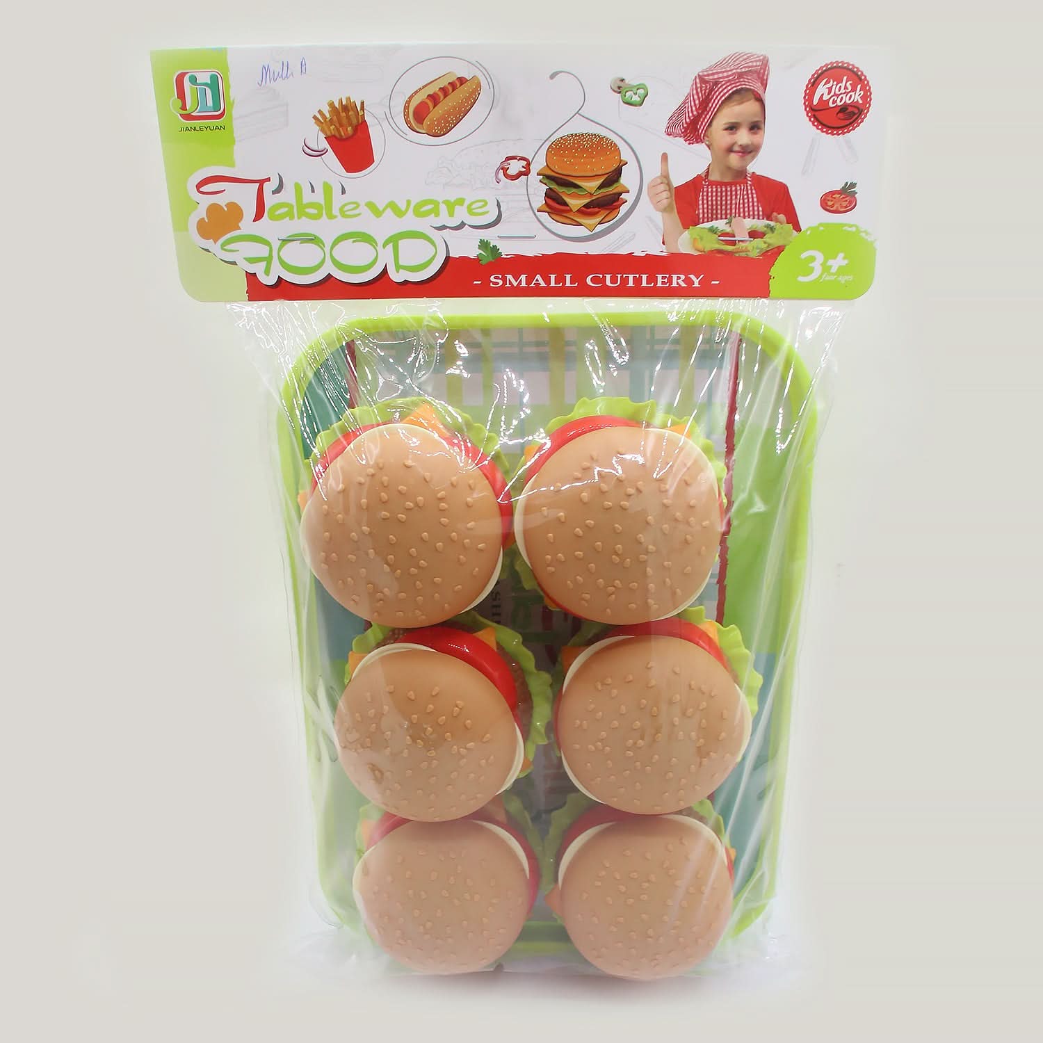 Food Toy Set For Kids Pretend Play Fast Food sets - Multi Color - Multi Color, Kids Cosmetic & Kitchen Sets, Chase Value, Chase Value