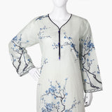 Women's Digital Printed Kurti - Light Grey, Women Ready Kurtis, Chase Value, Chase Value