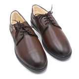 Eminent Business Formal Breathable Leather Lace-up Shoe - Brown, Men's Formal Shoes, Eminent, Chase Value