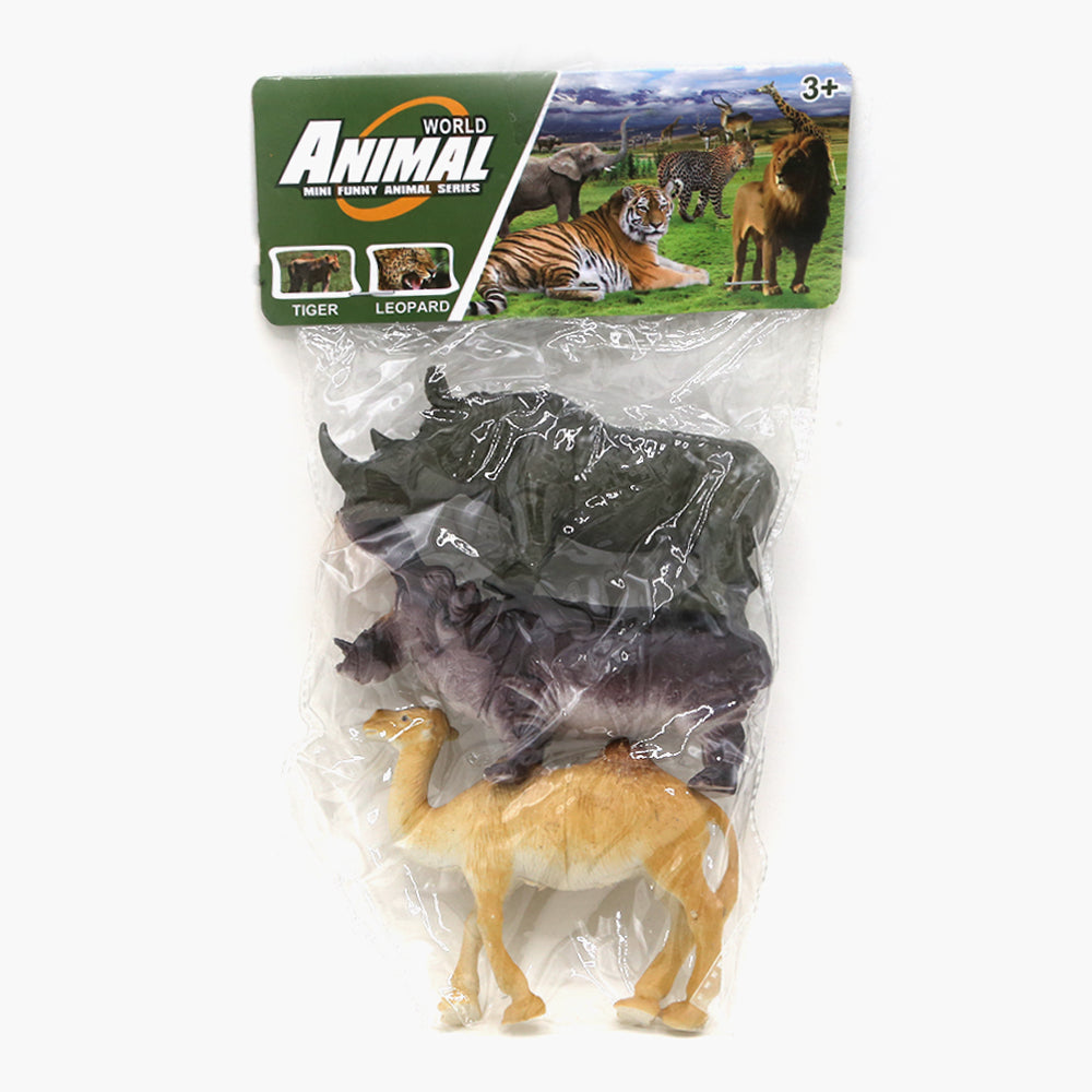 Farm Animal Pack of 3 - Multi Color, Animal Toys, Chase Value, Chase Value