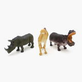 Farm Animal Pack of 3 - Multi Color, Animal Toys, Chase Value, Chase Value