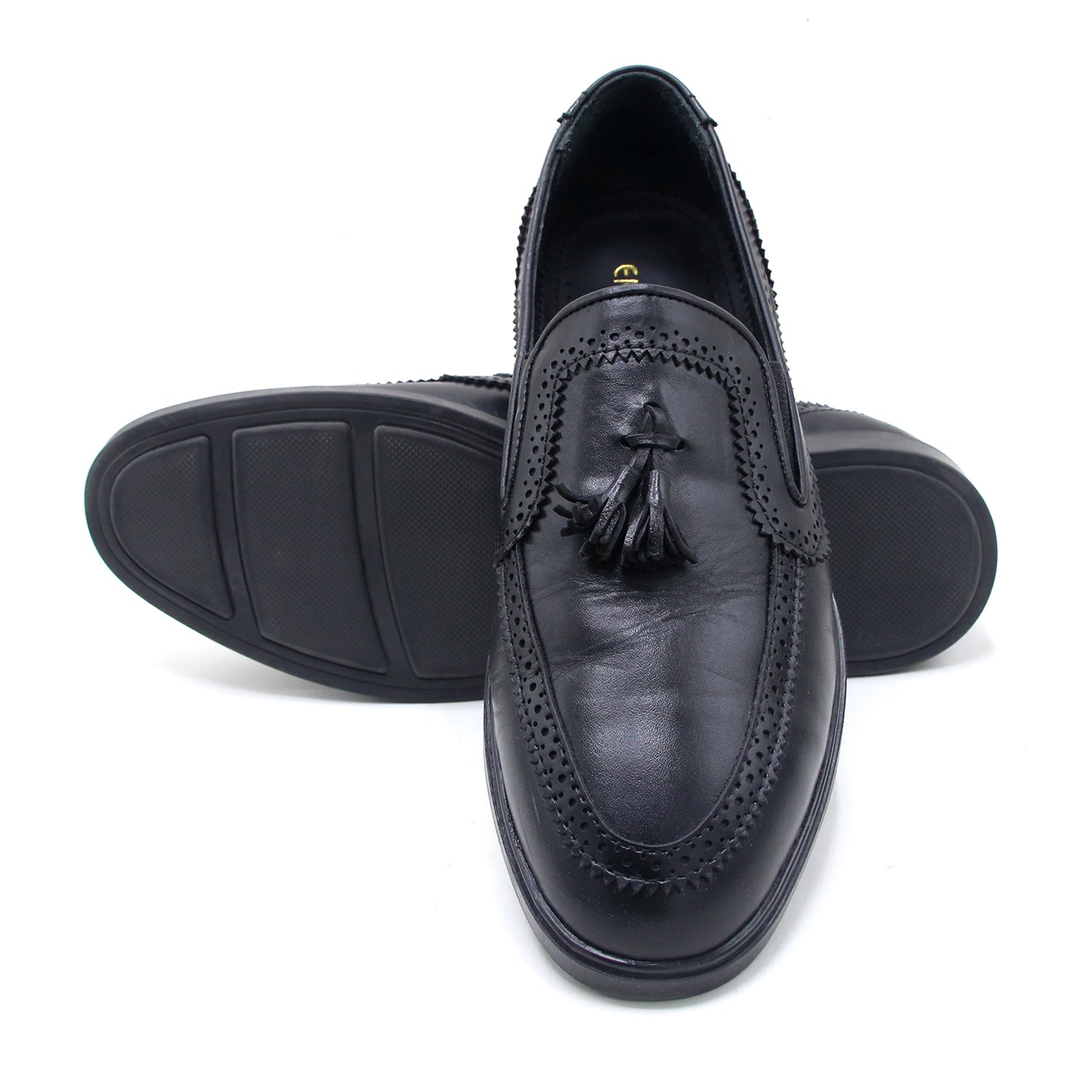 Eminent Casual Leather - Breathable Memory Insole Shoes - Black, Men's Casual Shoes, Eminent, Chase Value