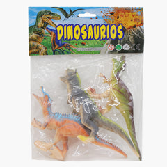 Dinosaur 3Pcs - Multi Color, Stuffed Toys, Chase Value, Chase Value