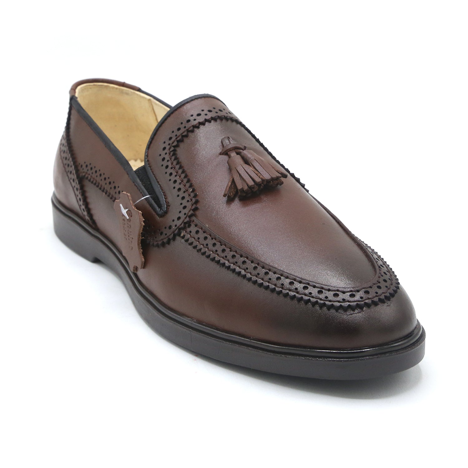 Eminent Casual Leather - Breathable Memory Insole Shoes - Brown, Men's Casual Shoes, Eminent, Chase Value