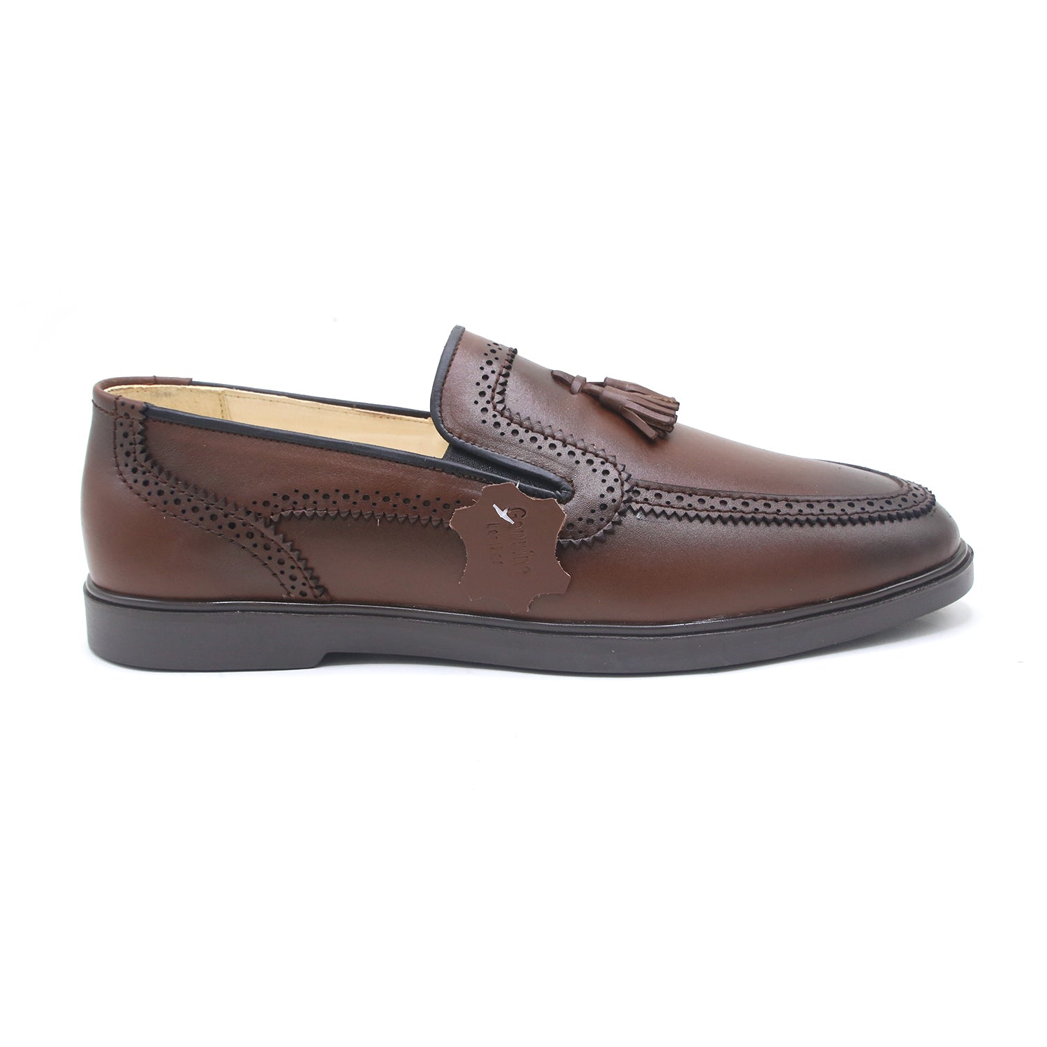 Eminent Casual Leather - Breathable Memory Insole Shoes - Brown, Men's Casual Shoes, Eminent, Chase Value