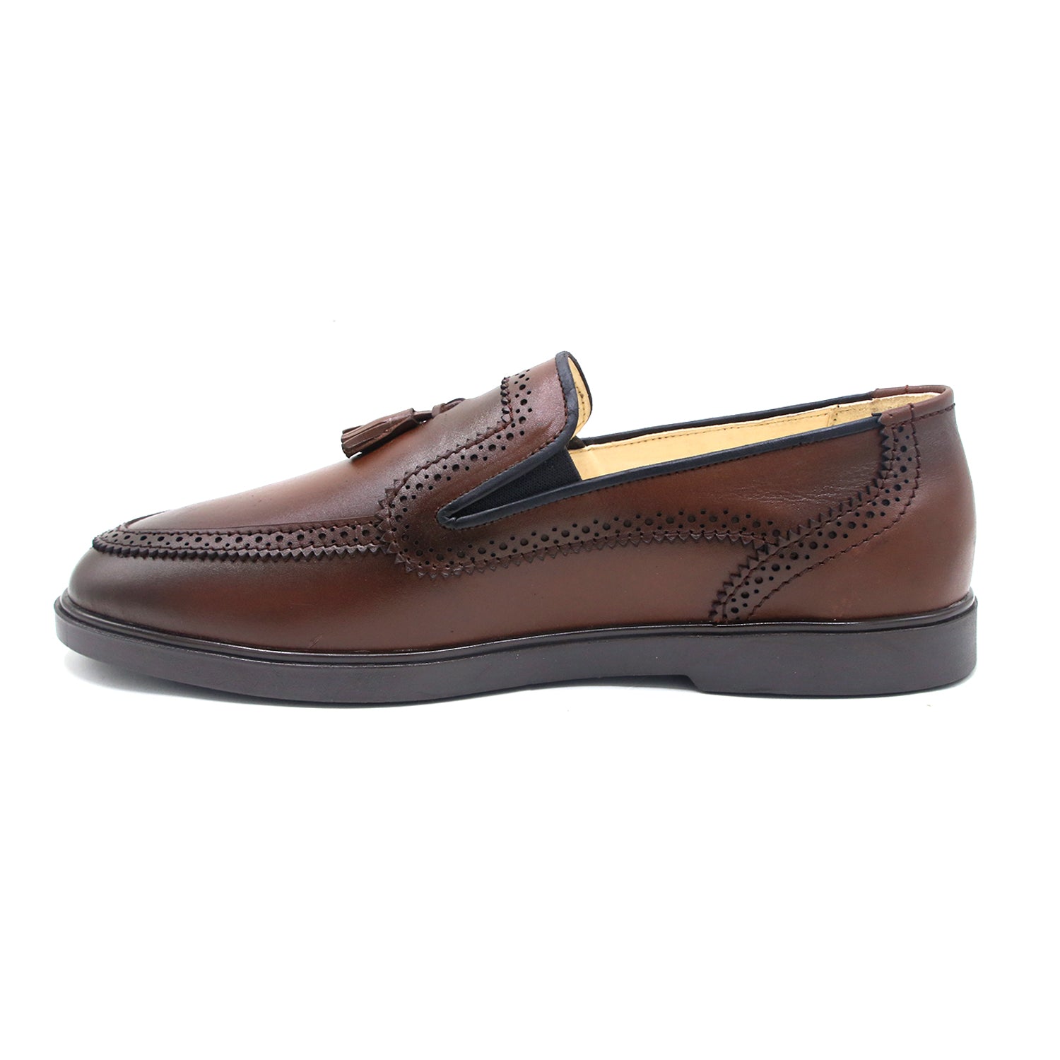 Eminent Casual Leather - Breathable Memory Insole Shoes - Brown, Men's Casual Shoes, Eminent, Chase Value