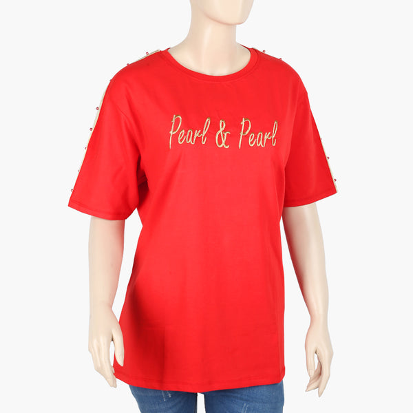 Eminent Women's Top - Red, Women T-Shirts & Tops, Eminent, Chase Value