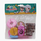Cutting Food Set - Multi Color, Stuffed Toys, Chase Value, Chase Value