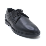 Eminent Business Formal Breathable Leather Lace-up Shoe - Black, Men's Formal Shoes, Eminent, Chase Value