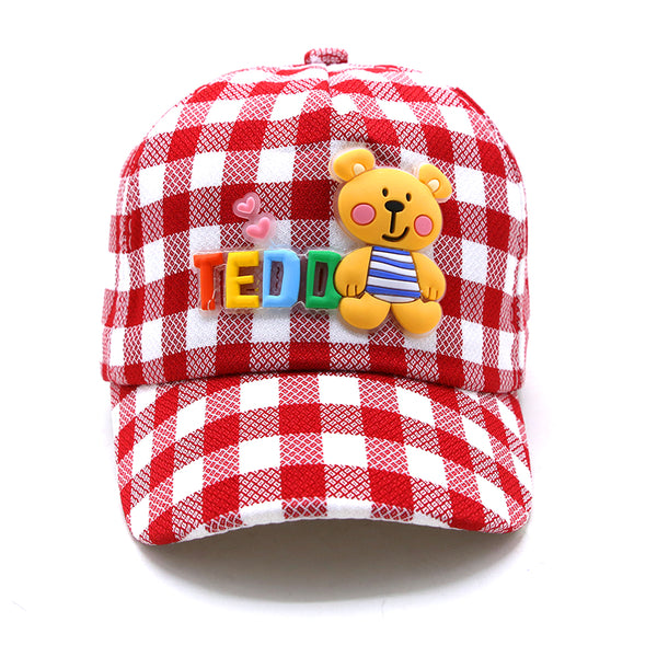 Girls Cap - Red