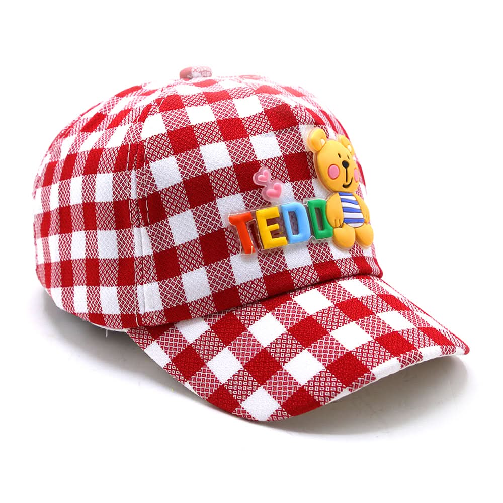 Girls Cap - Red, Girls Caps & Hats, Chase Value, Chase Value