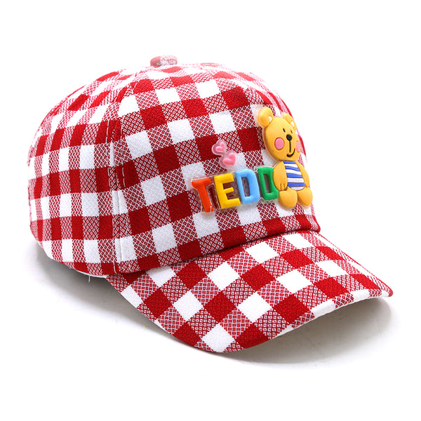 Girls Cap - Red