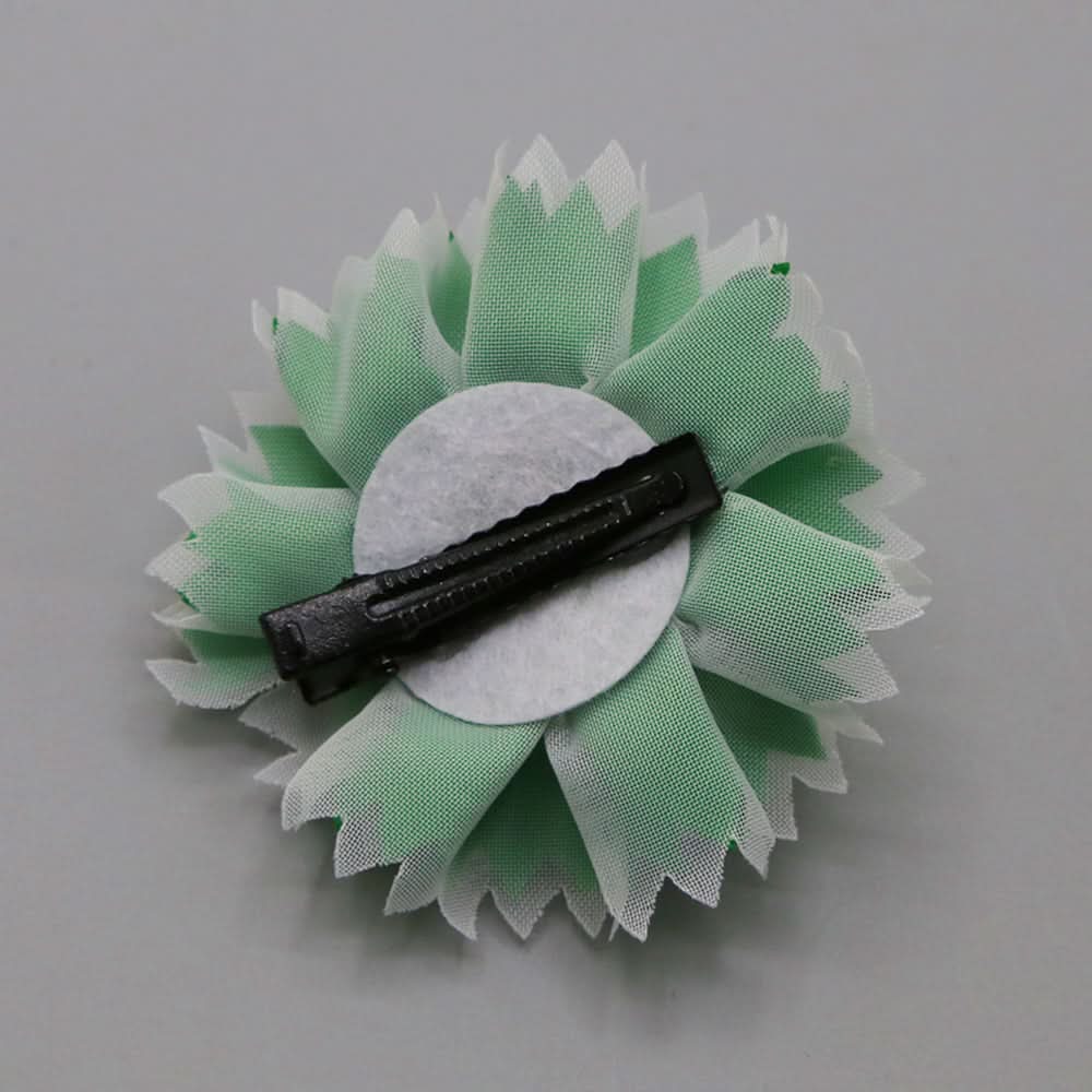 Girls Azadi Hair Pins - Green & White, Girls Hair Accessories, Chase Value, Chase Value