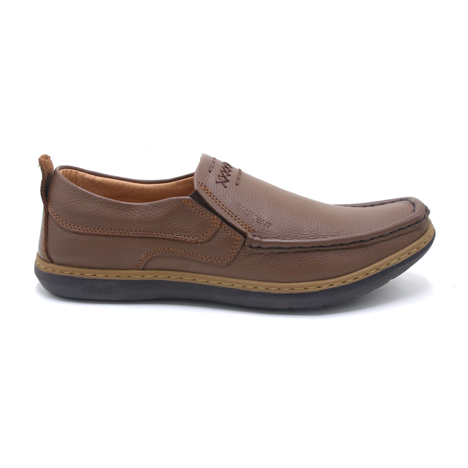 Eminent Leather Casual - Memory Insole 2073 - Mustard, Men's Casual Shoes, Eminent, Chase Value