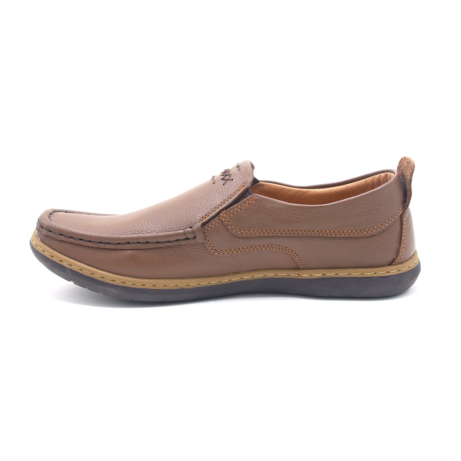 Eminent Leather Casual - Memory Insole 2073 - Mustard, Men's Casual Shoes, Eminent, Chase Value