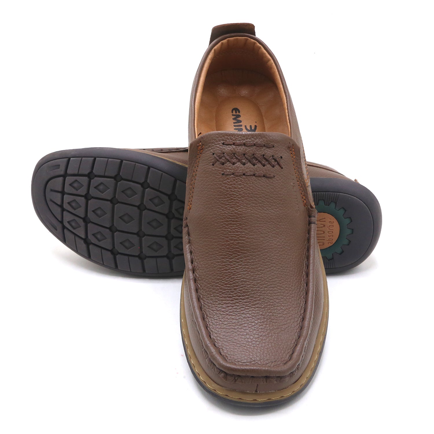 Eminent Leather Casual - Memory Insole 2073 - Mustard, Men's Casual Shoes, Eminent, Chase Value