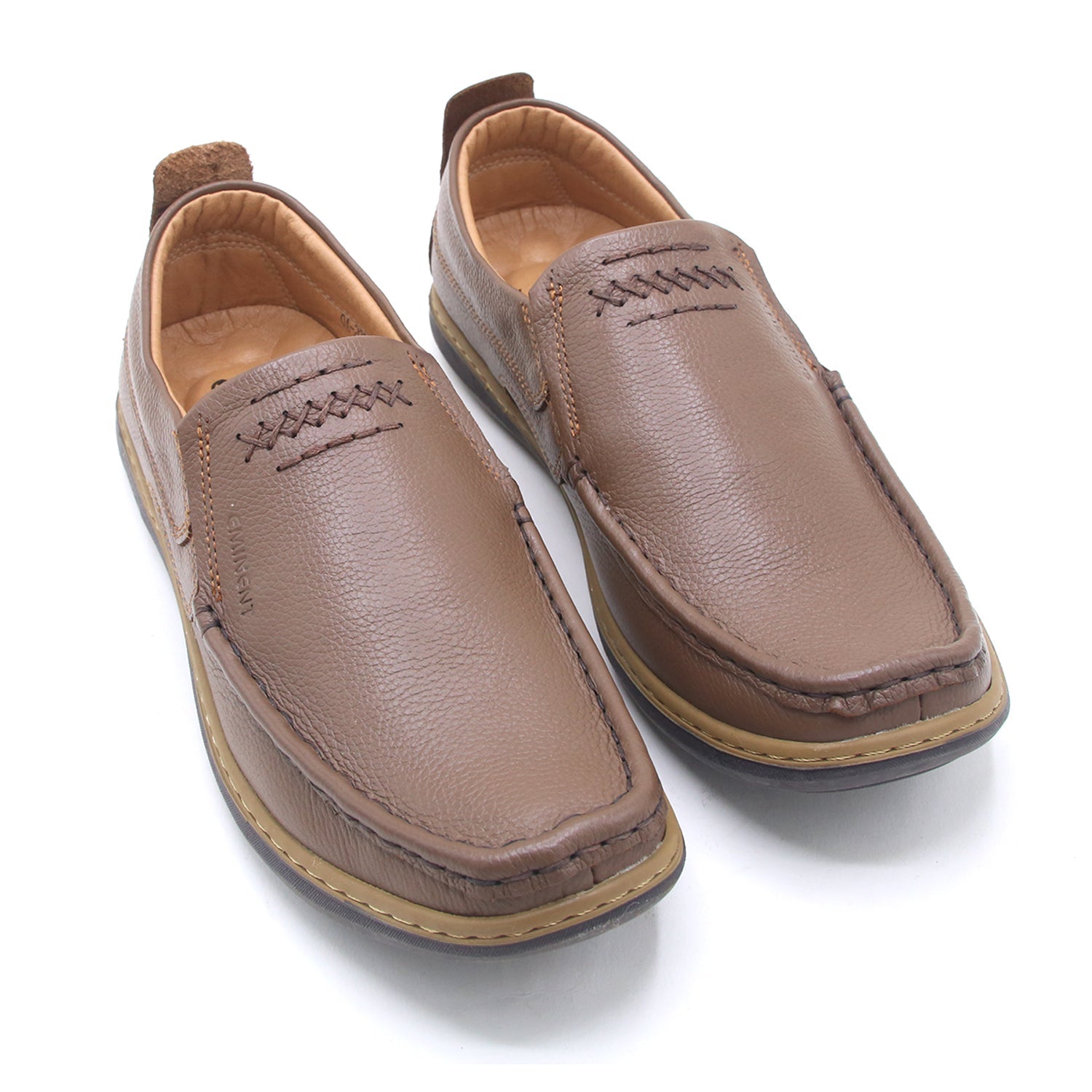 Eminent Leather Casual - Memory Insole 2073 - Mustard, Men's Casual Shoes, Eminent, Chase Value