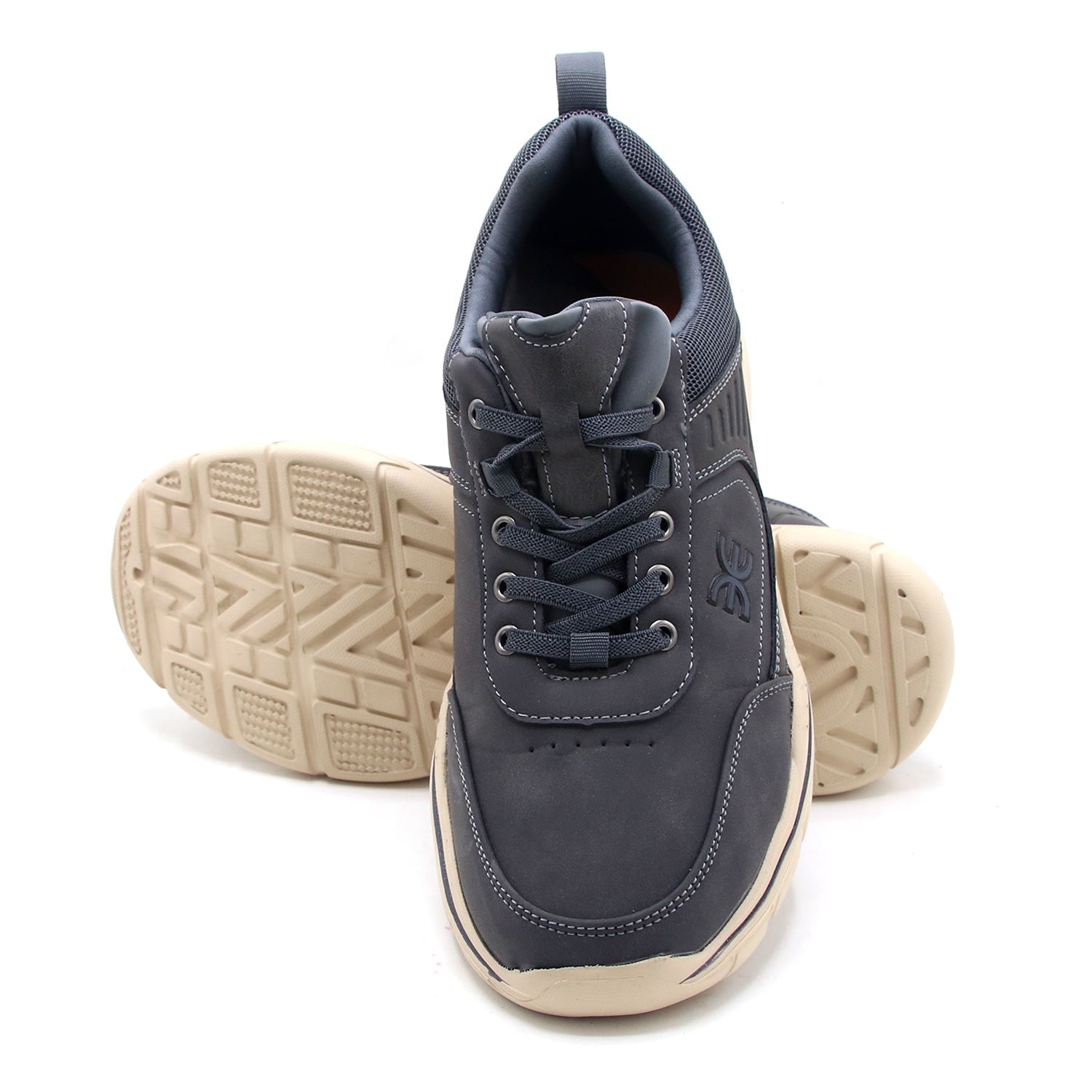 Eminent Leather Lace-Up Joggers - Grey, Men's Sports Shoes, Eminent, Chase Value