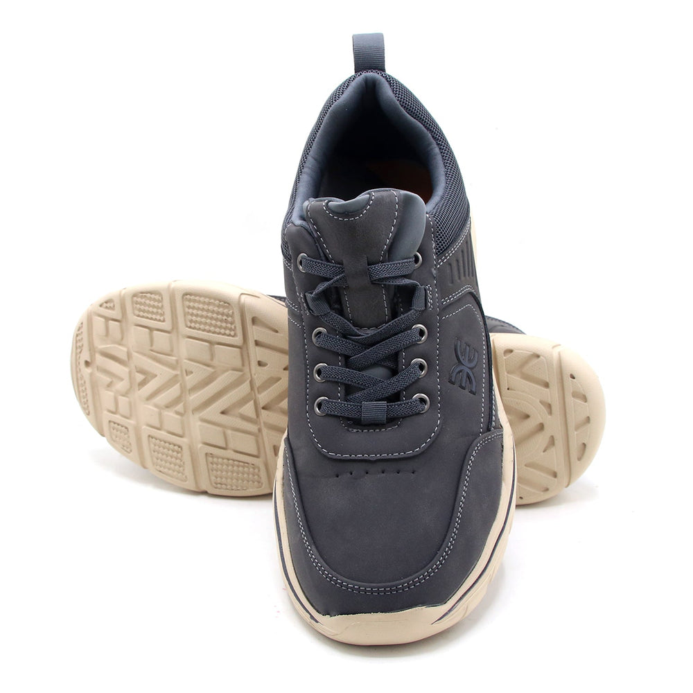 Eminent Leather Lace-Up Joggers - Grey, Men's Sports Shoes, Eminent, Chase Value