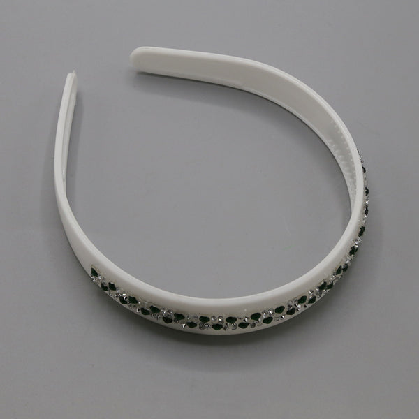 Girls Azadi Hair Band - White