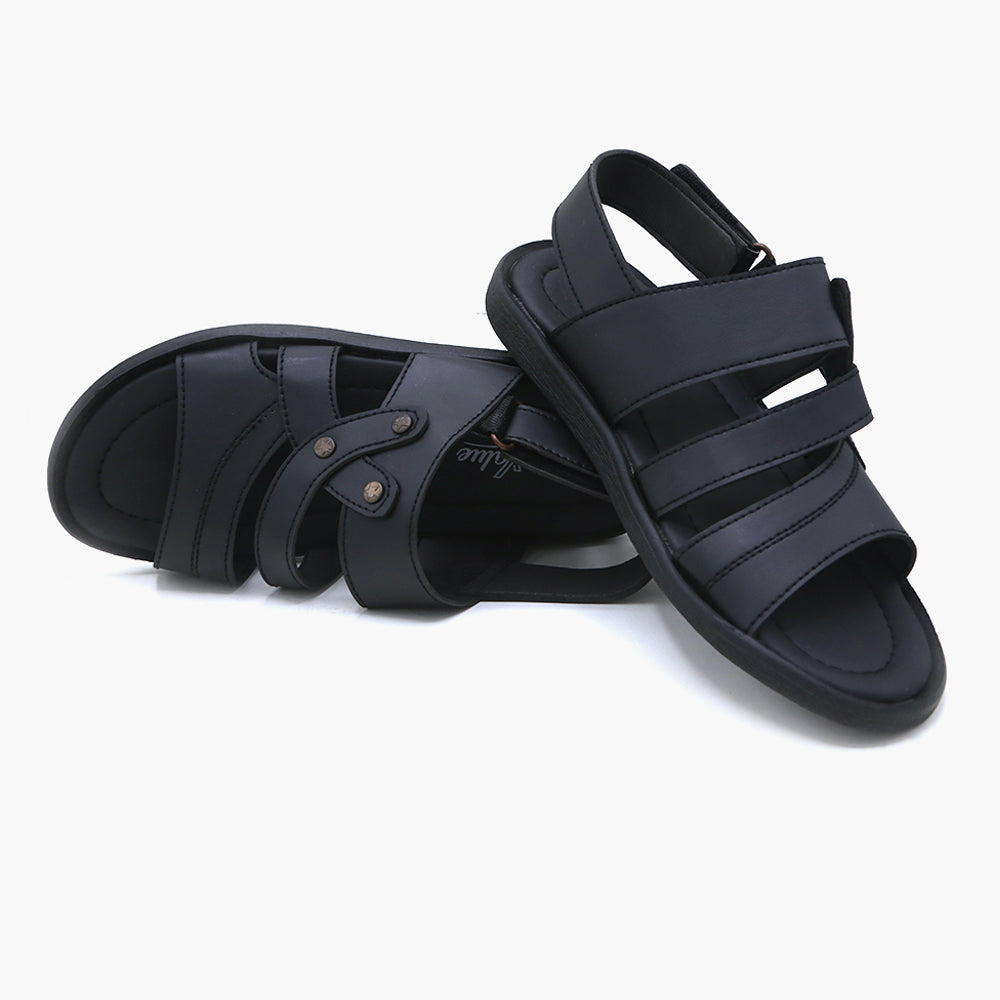Men's Sandal - Black, Men's Sandals, Chase Value, Chase Value